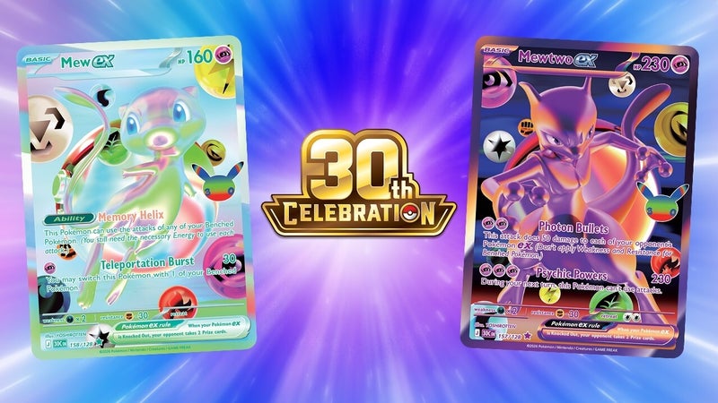 Anniversary booster box on a marble counter