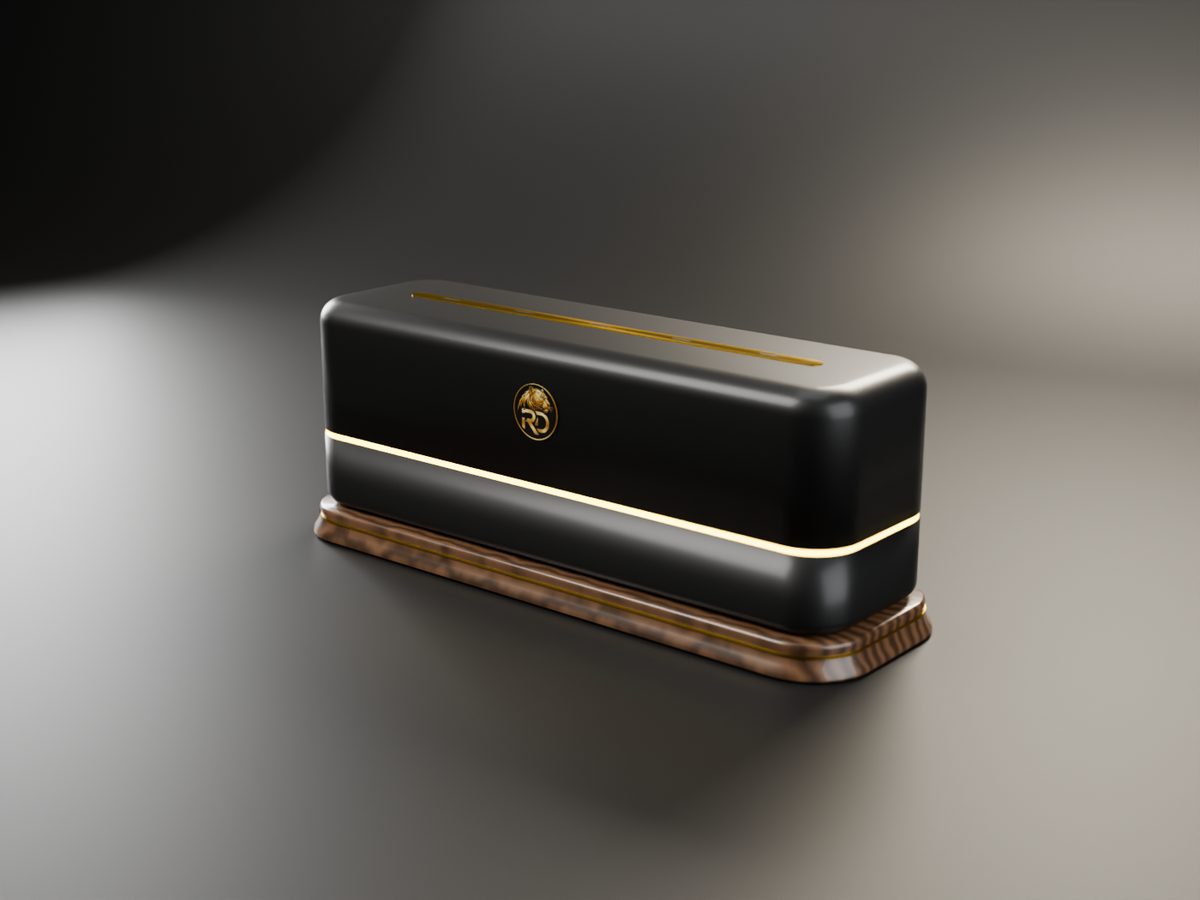 RareDroplet Station Home in Black & Gold